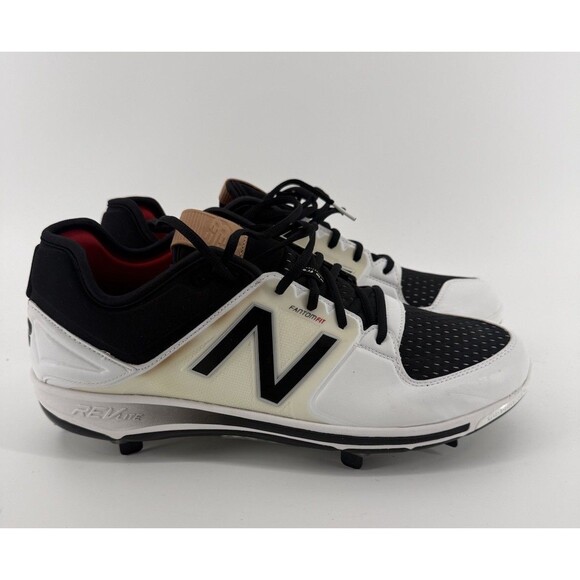 NEW BALANCE 3000v3 Baseball Metal Cleats FantomFit L3000HC3 Men’s 16 White Black